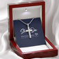 Mother's Day Artisan Crafted Cross Necklace