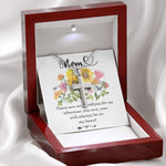 Mother Necklace - You Will Always Be In My Heart - Mother's Day Necklace Mother's Day Artisan Crafted Cross Necklace