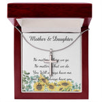 Mother Necklace - No Matter What - I Will Always Love You Mom Necklace Mother's Day Artisan Crafted Cross Necklace