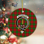 Auchinleck Scottish Clan Plaid Ornament Gift. Christmas Tree Ornament Auchinleck Clan Tartan Ornament Great Christmas Ornaments Gift - Scotstee Shop