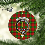 Auchinleck Scottish Clan Plaid Ornament Gift. Christmas Tree Ornament Auchinleck Clan Tartan Ornament Great Christmas Ornaments Gift - Scotstee Shop