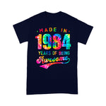 Awesome Birthday 1984 Years Old Tie Dye Birthday Shirt Funny Shirt - Scotstee Shop