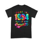 Awesome Birthday 1984 Years Old Tie Dye Birthday Shirt Funny Shirt - Scotstee Shop
