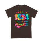 Awesome Birthday 1984 Years Old Tie Dye Birthday Shirt Funny Shirt - Scotstee Shop