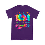 Awesome Birthday 1984 Years Old Tie Dye Birthday Shirt Funny Shirt - Scotstee Shop