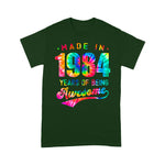 Awesome Birthday 1984 Years Old Tie Dye Birthday Shirt Funny Shirt - Scotstee Shop