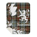 Sherpa Blanket - Tartan Blanket Thistle and Lion Scottish Clan MacLeod Of Harris Weathered Plaid Blanket, plaid sherpa blanket queen,purple sherpa blanket,queen sherpa blanket,queen size sherpa blanket,red sherpa blanket,scottish tartan blankets,sherpa blanket,sherpa christmas blanket
