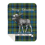 Scotstee Shop Plaid Tartan Blanket With Moose Clan Gillies Plaid Blanket, plaid blanket australia,plaid blanket canada,plaid christmas blanket,plaid fleece sherpa blanket,plaid sherpa blanket canada,plaid sherpa blanket lipstick,plaid sherpa blanket pink,plaid sherpa blanket queen