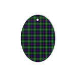 Swinton Tartan Oval Ornaments, Christmas Tree Ornament, Plaid Christmas Ornaments, Ceramic Oval Christmas Tree Decoration, Tartan Oval Ornaments, Christmas Tree Ornament, Plaid Christmas Ornaments, Ceramic Oval Christmas Tree Decoration