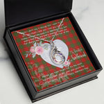 Rising Phoenix Necklace - Valentine Necklace Clan Comyn Red Tartan Gift for Girlfriend, Gift for My Wife Rising Phoenix Necklace