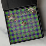 To My Beautiful Soulmate Necklace In Your Eyes I Have Found My Home Clan Dalrymple Tartan Crown Pendant Necklace