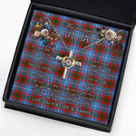 To My Beautiful Soulmate Necklace In Your Eyes I Have Found My Home Clan Congilton Tartan Cross Dancing Necklace