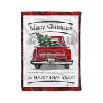 Tartan Blanket Vintage Red Truck with Christmas Tree Family Scottish Clan MacIver plaid blanket, red plaid blanket, buffalo plaid blanket, green plaid blanket, plaid fleece blanket, blue plaid blanket, red tartan blanket, tartan plaid blanket, black and white plaid blanket, , christmas plaid blanket, orange plaid blanket, tartan plaid throw blanket, pink plaid blanket, brown plaid blanket, buffalo check blanket