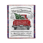 Tartan Blanket Vintage Red Truck with Christmas Tree Family Scottish Clan Adam Ancient plaid blanket, red plaid blanket, buffalo plaid blanket, green plaid blanket, plaid fleece blanket, blue plaid blanket, red tartan blanket, tartan plaid blanket, black and white plaid blanket, , christmas plaid blanket, orange plaid blanket, tartan plaid throw blanket, pink plaid blanket, brown plaid blanket, buffalo check blanket