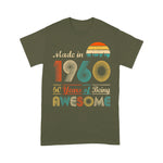 Vintage Made In 1960 Birthday Gifts 61st Birthday Shirt 61 Years Old Birthday Gifts Birthday Shirt - Scotstee Shop