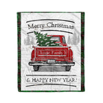 Tartan Blanket Vintage Red Truck with Christmas Tree Family Scottish Clan Logie plaid blanket, red plaid blanket, buffalo plaid blanket, green plaid blanket, plaid fleece blanket, blue plaid blanket, red tartan blanket, tartan plaid blanket, black and white plaid blanket, , christmas plaid blanket, orange plaid blanket, tartan plaid throw blanket, pink plaid blanket, brown plaid blanket, buffalo check blanket