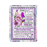 Scotstee Shop - Fleece Blanket - Personalized gift Blanket for mom, Blanket Gift for Mom Mother Day Gift