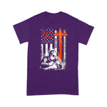 Scotstee Shop - Welder American Flag USA Patriotic Welder 4th Of July Shirt