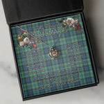 To My Beautiful Soulmate Necklace In Your Eyes I Have Found My Home Clan MacNeill Of Colonsay Hunting Tartan Crown Pendant Necklace