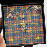 To My Beautiful Soulmate Sunflower Necklace In Your Eyes I Have Found My Home Clan Buchanan Ancient Tartan Jewelry For Girlfriend