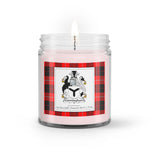 Soy Wax Candle - Buffalo Plaid Candle Cunningham Modern Family Crest Tartan Plaid Soy Wax Candle, oil candle, candle handmade, wax candle, soy wax, nature wax, natural soy wax, natural soy candles, natural candle