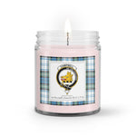 Soy Wax Candle - Buffalo Plaid Candle Clan Crest Badge Campbell Dress Ancient Tartan Plaid Soy Wax Candle, oil candle, candle handmade, wax candle, soy wax, nature wax, natural soy wax, natural soy candles, natural candle