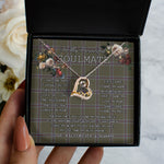 To My Beautiful Soulmate Necklace In Your Eyes I Have Found My Home Clan Renn Faire Tartan Forever Love Necklace