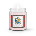Soy Wax Candle - Buffalo Plaid Candle Cumming Family Crest Tartan Plaid Soy Wax Candle, oil candle, candle handmade, wax candle, soy wax, nature wax, natural soy wax, natural soy candles, natural candle