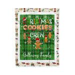Products Personalized Gift Tartan Plaid Blanket Clan Galloway District With Christmas Cookie Baking Crew Christmas Gift Blanket, Plaid Blanket, Christmas Fleece Blanket, Christmas Blanket, Tartan Blanket, Scottish Blanket, Scotland Blanket, Family Name Blanket, Custom Blanket, Personalized Blanket