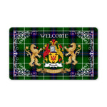 Doormat - Tartan Door Mat The Family Donald Welcome Mat, Plaid Doormat Scottish