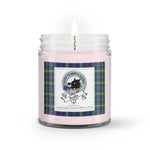 Soy Wax Candle - Buffalo Plaid Candle Clan Badge Baillie Tartan Plaid Soy Wax Candle, oil candle, candle handmade, wax candle, soy wax, nature wax, natural soy wax, natural soy candles, natural candle