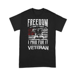 Scotstee Shop - Veterans Freedom American Flag 4th of July Shirt
