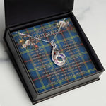 To My Beautiful Soulmate Necklace In Your Eyes I Have Found My Home Clan Grewar Tartan Rising Phoenix Necklace