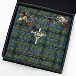 To My Beautiful Soulmate Necklace In Your Eyes I Have Found My Home Clan Gillies Tartan Cross Dancing Necklace