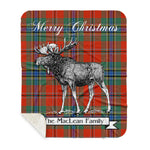 Scotstee Shop Plaid Tartan Blanket With Moose Clan MacLean Of Duart Plaid Blanket, plaid blanket australia,plaid blanket canada,plaid christmas blanket,plaid fleece sherpa blanket,plaid sherpa blanket canada,plaid sherpa blanket lipstick,plaid sherpa blanket pink,plaid sherpa blanket queen