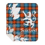 Sherpa Blanket - Tartan Blanket Thistle and Lion Scottish Clan MacLachlan Ancient Plaid Blanket, plaid sherpa blanket queen,purple sherpa blanket,queen sherpa blanket,queen size sherpa blanket,red sherpa blanket,scottish tartan blankets,sherpa blanket,sherpa christmas blanket