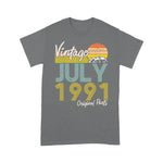 Vintage Since July 1991 Birthday Gift Birthday Shirt - Scotstee Shop