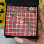To My Beautiful Soulmate Necklace In Your Eyes I Have Found My Home Clan MacDougall Dress Tartan Wishbone Dancing Necklace