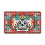 Doormat - Welcome Mat Scottish Dunbar Ancient Tartan Door Mat, Plaid Doormat