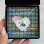 Sea Turtle Necklace Gift for My Beautiful Girlfriend Valentines Necklace Clan Anderson Tartan Blue Turtle Necklace, Valentine Necklace Gift for Girlfriend Clan Mitchell Ancient Tartan Sunflower Pendant Necklace, Scottish Tartan Jewelry, valentine necklace, necklace girlfriend, necklace for wife, cute necklaces for girlfriend, jewelry for girlfriend, to my soulmate necklace, to my future wife necklace