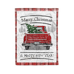 Tartan Blanket Vintage Red Truck with Christmas Tree Family Scottish Clan MacDougall Dress plaid blanket, red plaid blanket, buffalo plaid blanket, green plaid blanket, plaid fleece blanket, blue plaid blanket, red tartan blanket, tartan plaid blanket, black and white plaid blanket, , christmas plaid blanket, orange plaid blanket, tartan plaid throw blanket, pink plaid blanket, brown plaid blanket, buffalo check blanket