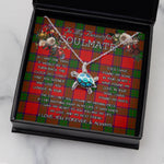 Sea Turtle Necklace To My Beautiful Soulmate Necklace In Your Eyes I Have Found My Home Clan Donnachaidh Tartan Blue Turtle Necklace