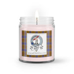 Soy Wax Candle - Buffalo Plaid Candle Clan Badge Balfour Modern Tartan Plaid Soy Wax Candle, oil candle, candle handmade, wax candle, soy wax, nature wax, natural soy wax, natural soy candles, natural candle
