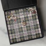 To My Beautiful Soulmate Necklace In Your Eyes I Have Found My Home Clan MacPherson Dress Ancient Tartan Crown Pendant Necklace