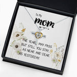 Cross Dancing Necklace - Mom Necklace Gift - Love You Always And Forever - Mother's Day Gift