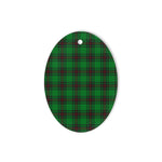 Ged Tartan Oval Ornaments, Christmas Tree Ornament, Plaid Christmas Ornaments, Ceramic Oval Christmas Tree Decoration, Tartan Oval Ornaments, Christmas Tree Ornament, Plaid Christmas Ornaments, Ceramic Oval Christmas Tree Decoration