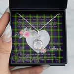 Rising Phoenix Necklace - Valentine Necklace Clan Watson Modern Tartan Gift for Girlfriend, Gift for My Wife Rising Phoenix Necklace