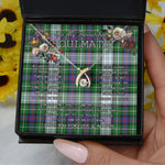 To My Beautiful Soulmate Necklace In Your Eyes I Have Found My Home Clan MacKenzie Dress Modern Tartan Wishbone Dancing Necklace