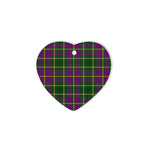 Taylor Tartan Heart Ornaments, Christmas Tree Ornament, Plaid Christmas Ornaments, Ceramic Heart Christmas Tree Decoration, Christmas Ornament, Plaid Ornament, Tartan Ornament, Buffalo Plaid Ornament
