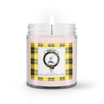 Soy Wax Candle - Buffalo Plaid Candle Clan Crest Badge Barclay Tartan Plaid Soy Wax Candle, oil candle, candle handmade, wax candle, soy wax, nature wax, natural soy wax, natural soy candles, natural candle